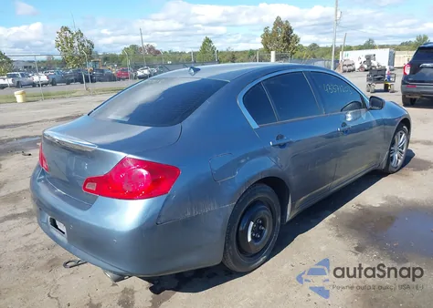 2010 Infiniti G37X z USA, uszkodzony, nr VIN JN1CV6AR8AM461376